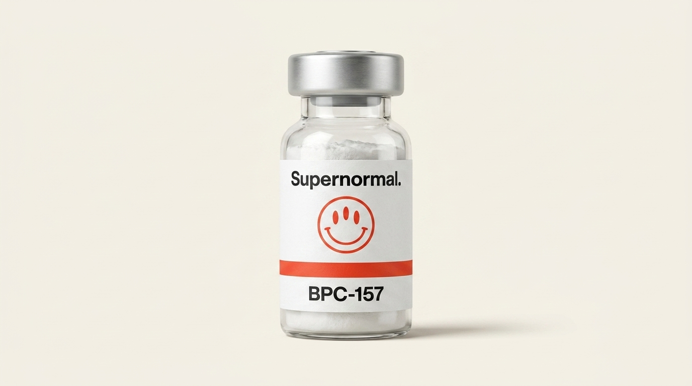 Supernormal BPC-157 research vial